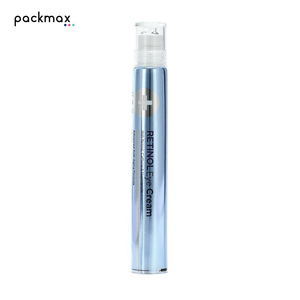 Tube de gloss à lèvres personnalisé avec embout en silicone rond, emballage compressible pour teinture à lèvres/rouge à lèvres, 10 ml et 20 ml, matériau PE, logo personnalisé - Product Image 1