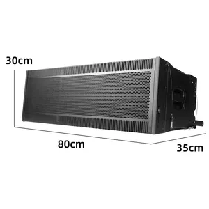 Venta caliente LS10 Profesional Individual 10 pulgadas altavoz subwoofer portátil Audio Line Array Altavoces para escenario