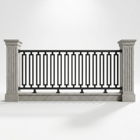 Panneau de clôture en acier galvanisé et aluminium, couleur personnalisée, revêtement en poudre, treillis métallique antirouille, portails pour escalier et balcon