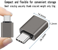 Adaptateur USB C vers USB 3.0, type C mâle vers USB A femelle, convertisseur OTG, adaptateur de transfert de données haute vitesse pour ordinateur portable, téléphone, MacBook