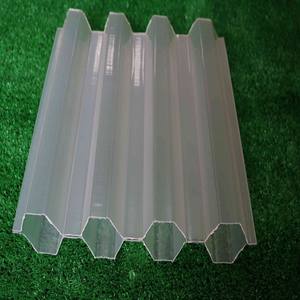 Decantador de placas inclinadas clarificador de láminas material de PVC PP inclinado decantador de tubos medios - Product Image 2