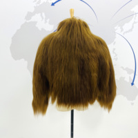 Veste courte en fourrure de mouton de Mongolie naturelle de luxe - Manteau en fourrure véritable pour femmes, style western, hiver
