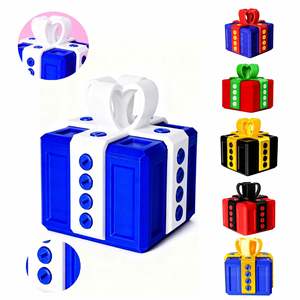Annoying With Screws Inside Finger Fun Novelty Gift Glow Color Take-Apart <b>Puzzle</b> Surprise Prank <b>Box</b> Promotion - Product Image 1