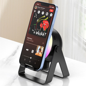 Lonvel di động âm nhạc hộp với điện thoại thông minh đứng thiết kế mới mini Loa siêu trầm điện thoại chủ loa không dây cho điện thoại di động <span class=keywords><strong>Tablet</strong></span> <span class=keywords><strong>PC</strong></span> - Product Image 3