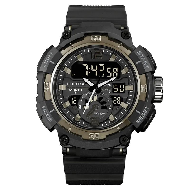 Waterproof digital sport watch LED Quartz Men S Shock watch for men