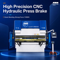Prensa Plegadora Hidráulica CNC de 1100kN y 2500mm, DA53T, 4+1 Ejes, Máquina de Plegado de Metal de Precisión