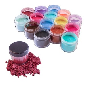 คริสตัลมัดอีพ็อกซี่สไลม์ โคลนสี DIY สีผสมผงเรืองแสง - Product Image 1