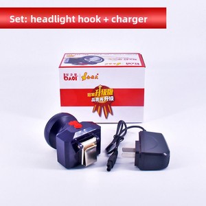 Lampada Frontale Golden Boss K128 con Batteria a Lunga Durata, Ricarica USB, per Casco da Cantiere, Super Luminosa - Product Image 4