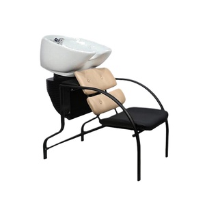 Lit de shampooing moderne pour salon de coiffure, équipement de salon de coiffure, lavabo, mobilier de salon, chaise de shampooing - Product Image 5