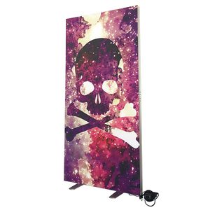 Banners portátiles de 100x200, caja de luz de <span class=keywords><strong>menú</strong></span> delgado de aluminio para interiores - Product Image 2
