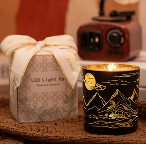 Candela Aromaterapica <span class=keywords><strong>Sunrise</strong></span> - Lampada con Sensore LED On/Off Automatico per Arredamento Casa, Bestseller di Tendenza per San Valentino - Product Image 4