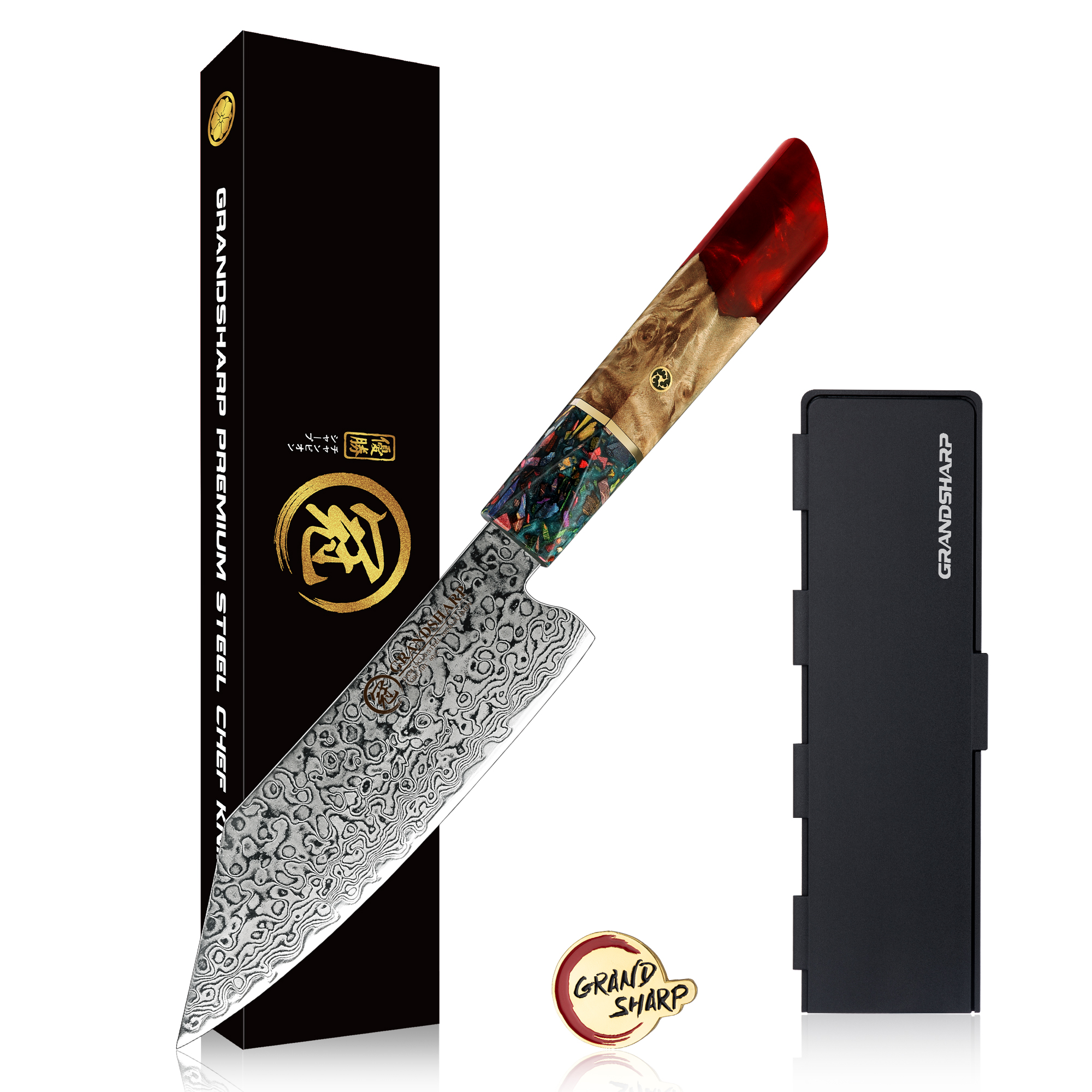5,5 pulgadas Bunka cuchillo con caja de regalo