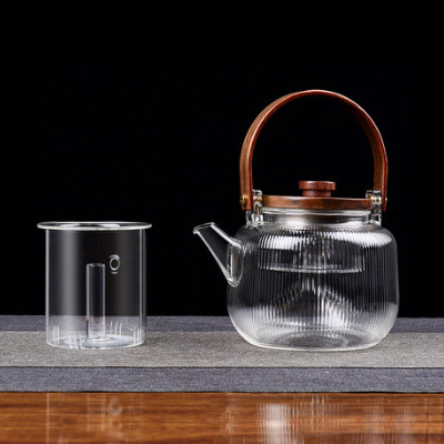 Vertical grain cooking pot