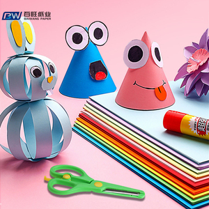 A4 bán buôn in ấn màu A4 giấy trắng đen Kraft thẻ giấy sổ lưu niệm đồng bằng cuộn dày DIY Cắt bao bì số lượng lớn Craft giấy - Product Image 3