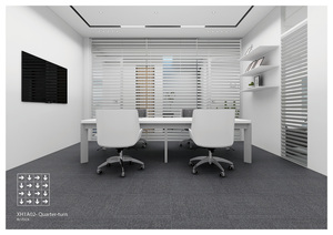 Tapis tufté rembourré ignifuge, antidérapant, écologique, sans odeur, à faible coût d'entretien, pour usage domestique et commercial - Product Image 3