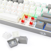 K617 Keyboard Mekanik Baru Kecil 61 Tombol Hot Plug USB-C Berkabel Tahan Air Red Axis Alloy RGB Backlit Untuk Penggunaan Desktop