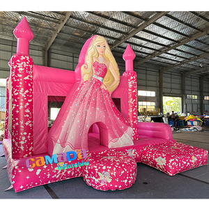 <span class=keywords><strong>Location</strong></span> de château gonflable princesse pour fête, combo château gonflable Castillo Inflable Aufblasbare Bounce Castle Slide Combination pour filles - Product Image 5