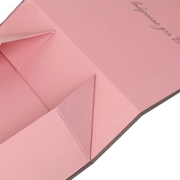 Boîte magnétique pliable de haute qualité avec ruban, boîte en carton magnétique, boîtes cadeaux