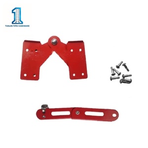 Kit <span class=keywords><strong>de</strong></span> Herrajes para Escalera en A, Componentes Metálicos Rojos + Juego Completo <span class=keywords><strong>de</strong></span> Tornillos |   Repuesto <span class=keywords><strong>de</strong></span> Escalera <span class=keywords><strong>de</strong></span> Diseño Industrial <span class=keywords><strong>de</strong></span> Alta Resistencia - Product Image 3