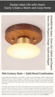 Luminaire d'aisinette, luminaire de couloir, plafonnier encastré de style mi-siècle, luminaire d'entrée de style rétro, luminaire de balcon en forme de pétale