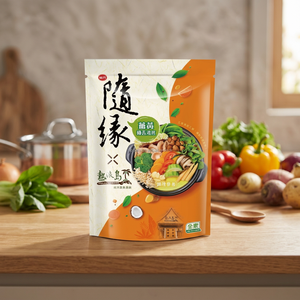 Base de soupe instantanée Vedan au curcuma et à la noix de coco, faible en sel, légumes déshydratés, végétalienne, prête à cuisiner - Product Image 3
