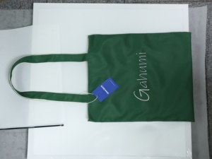 Reversible Style Tote <b>Bag</b> Double Side Printing Heavy Duty <b>Fabric</b> Shopping <b>Bag</b> Minimalist Two-Tone Brand Promotion <b>Bag</b> - Product Image 5