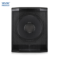 Haut-parleur de subwoofer actif professionnel de 15 pouces