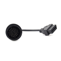 For Mercedes Benz 38Pin to 16Pin Female Connector OBD OBD2 OBDII Diagnosis Connector Extension Cable Adapter