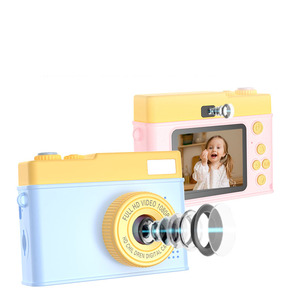 2024 Retro Mini Kindercamera Met Ingebouwde Games 2.0 Inch Scherm 1080P Hd 180 Groothoek Opnamefunctie-Leuk Cadeau - Product Image 5