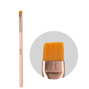 BEILI Brocha de Maquillaje Profesional Plana Negra <span class=keywords><strong>y</strong></span> Rosa, Vegana, Sintética, <span class=keywords><strong>para</strong></span> Corrector, Cosméticos <span class=keywords><strong>y</strong></span> Cejas - Product Image 2