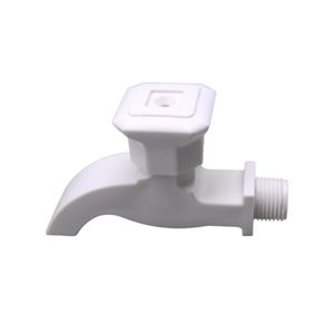 Yunsu Brand Cheapest White Bathroom Plastic Water Basin Faucets with Squared Shape - Product Image 6