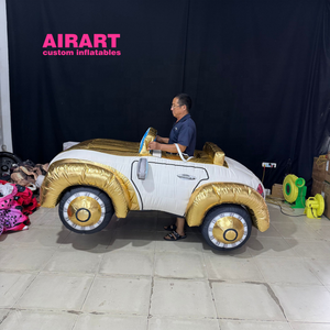 Disfraz de coche inflable de oropel para adulto, traje de coche inflable para espectáculo de graduación escolar para <span class=keywords><strong>hombre</strong></span> mujer Prop - Product Image 6