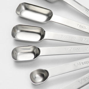 6pcs Portable <strong>Tablespoon</strong> <strong>Measuring</strong> <strong>Spoons</strong> Set Stainless Steel Digital <strong>Measuring</strong> <strong>Spoons</strong> with Scale - Product Image 6