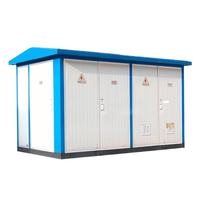 Transformateur extérieur compact intelligent triphasé série YBG 3600 KVA 6600 KVA 35KV entièrement scellé CE/ISO9001 Dyn11