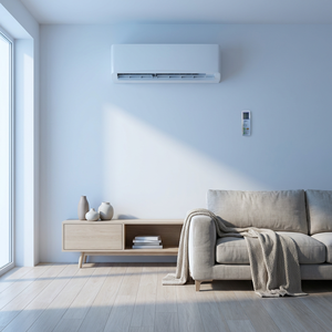 เครื่องปรับอากาศแบบแยกส่วนอินเวอร์เตอร์ 12000 บีทียู 220 โวลต์ 60 เฮิรตซ์ สำหรับยุโรป รุ่น Marine Gold Fin ป้องกันการกัดกร่อน เหมาะสำหรับใช้ในบ้านริมชายฝั่ง - Product Image 2