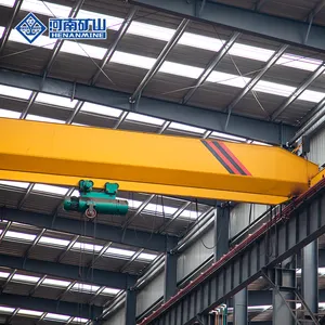 High Quality 10 Ton Single Beam Electric Overhead Travelling Bridge Crane