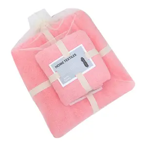 Оптовая продажа недорогое полотенце из микрофибры пляжное мягкое банное полотенце набор бытовых полотенец