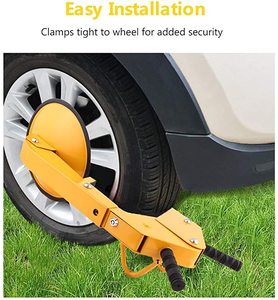 Verrouillage de <span class=keywords><strong>roue</strong></span> de botte ATV RV robuste pour le stationnement pour <span class=keywords><strong>caravane</strong></span> et remorque de camion de bateau - Product Image 5