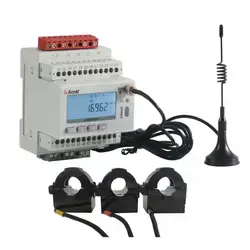 Acrel ADW300W-4GHWワイヤレスDinレール4GLTE IOTスマートメーター電気3相エネルギーメーター、3つの分割CT