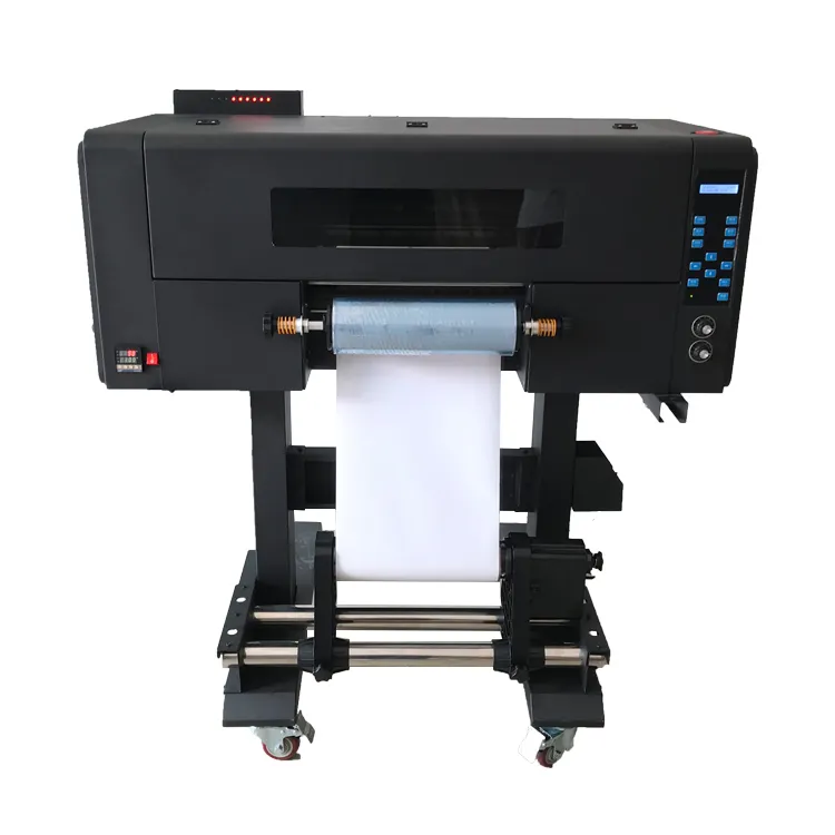 INQI Roll To Roll 30cm Three Xp600 print head Auto Laminating Uv Small Dtf A3 Printer All In One