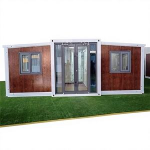 Casas de contenedores plegables expandibles prefabricadas portátiles con estructura de acero de 20 pies - Product Image 1