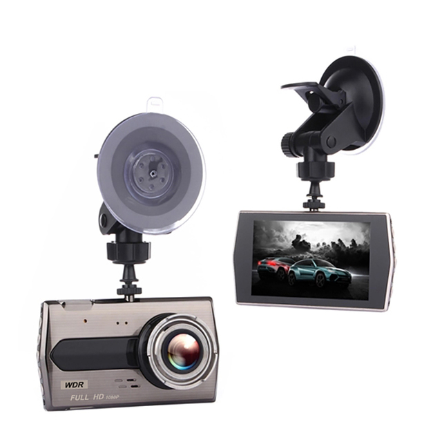 Car Camera 4 Inch Screen Rear Lens Parking Monitor Backup Camera Dash Cam 1080P