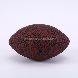 Custom Logo PROFESSIONAL leather soccer Rugby size <span class=keywords><strong>9</strong></span>'s American soccer - Product Image 4