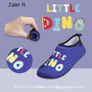 Chaussures Aquatiques « Pieds Nus » pour Garçons et Filles, Motif Dinosaure, pour Sports Aquatiques, Plage, Randonnée, Plongée, Activités en Plein Air - Product Image 4
