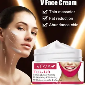 OEM ODM VOVA面部皮肤v形减肥魔法v线保湿面部紧致提升美容霜
