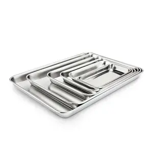 SUS304 Stainless Steel Medical Surgical Instrument Tray