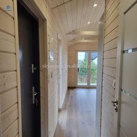 Kit de maison préfabriquée en bois de type 40, conception de production directe, maison de vacances, villa, bureau, entrepôt
