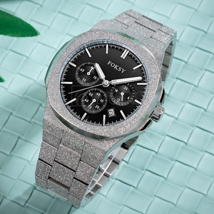 Orologio da Uomo al Quarzo di Lusso in Acciaio Inossidabile Impermeabile con Finitura Satinata e Quadrante Stardust di Alta Qualità, Logo Personalizzato e Private Label - Product Image 2