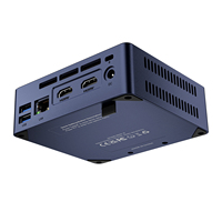 Mini PC Mini S12 Pro con Intel Alder Lake N100 de Cuatro Núcleos, Nuevo, 16GB DDR4 SODIMM, SSD de 500G M.2 PCIe, RJ45, Garantía de 2 Años