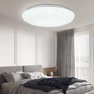 Süper parlaklık sıcak satış Dlim yuvarlak dekorasyon ev aydınlatma için kare Led Panel lamba moda tavan lambası